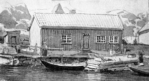 Bilde gjengitt i bok fra 1900