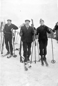 Tellef Hamre, Daniel Kvaase og politibetjent Reinertsen